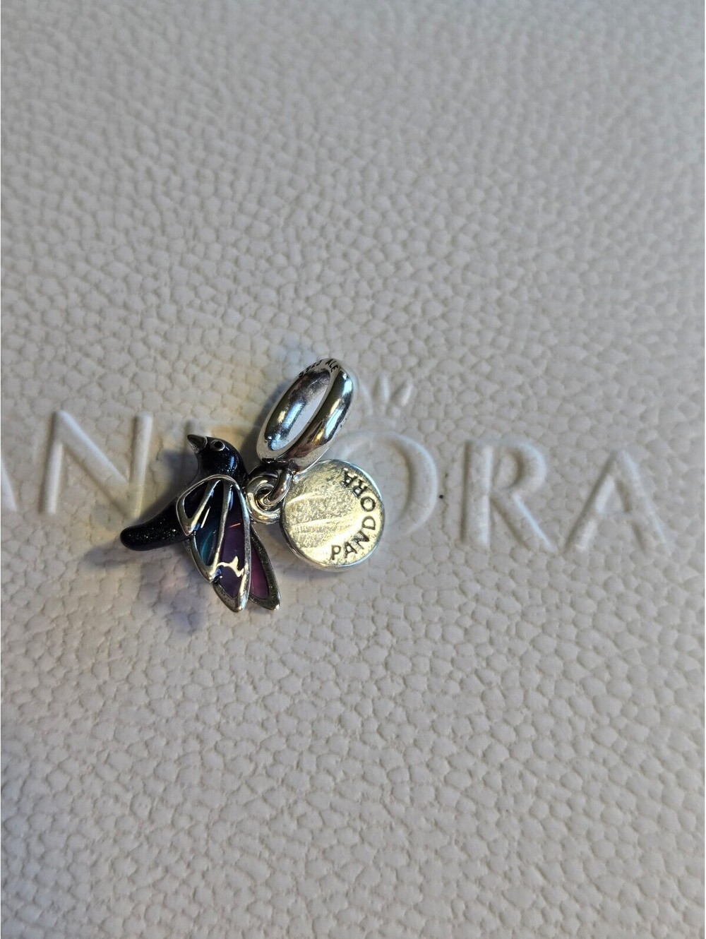 Pandora hummingbird charm